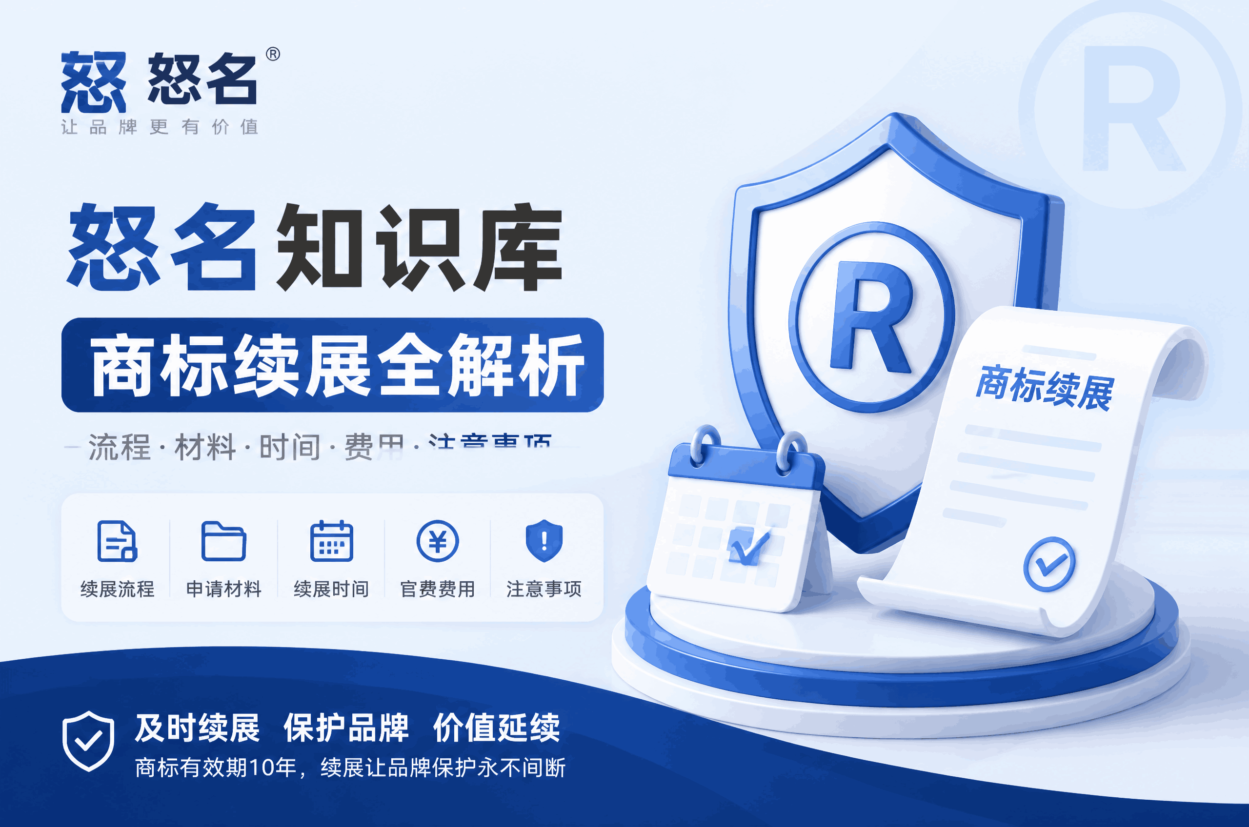 商标续展“踩坑”指南:这些误区正在悄悄“吃掉”你的商标权